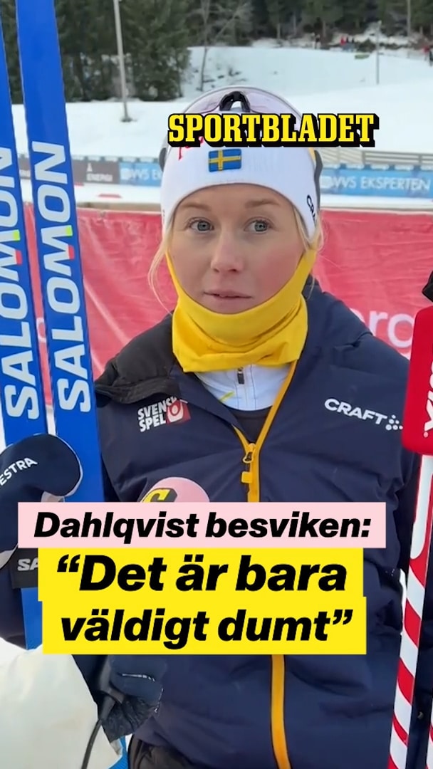 Maja Dahlqvist: ”Bara idiotiskt”
