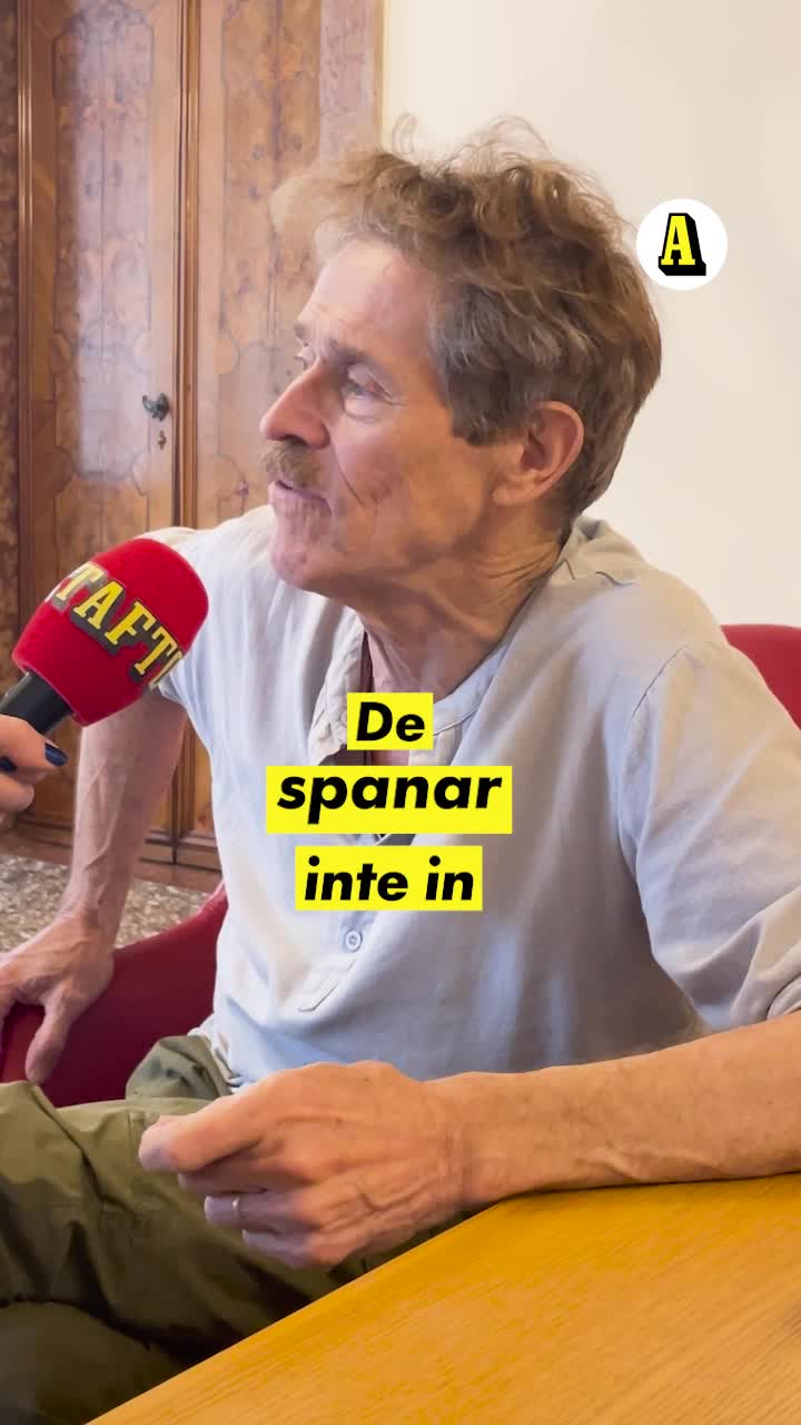 Willem Dafoe om teater: "Get dirty"