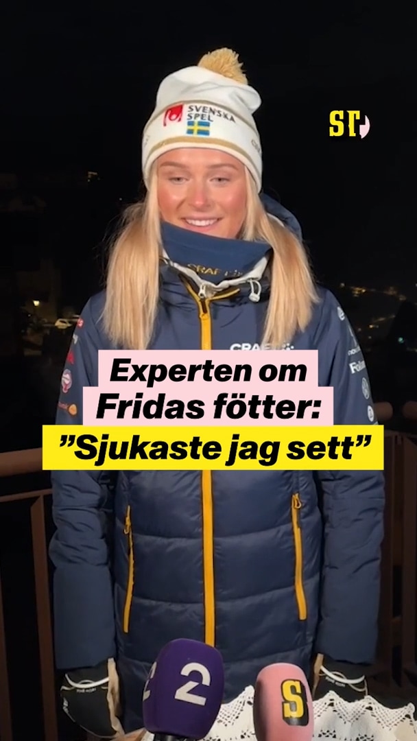 Fridas konstiga (?) fötter: ”Oj”