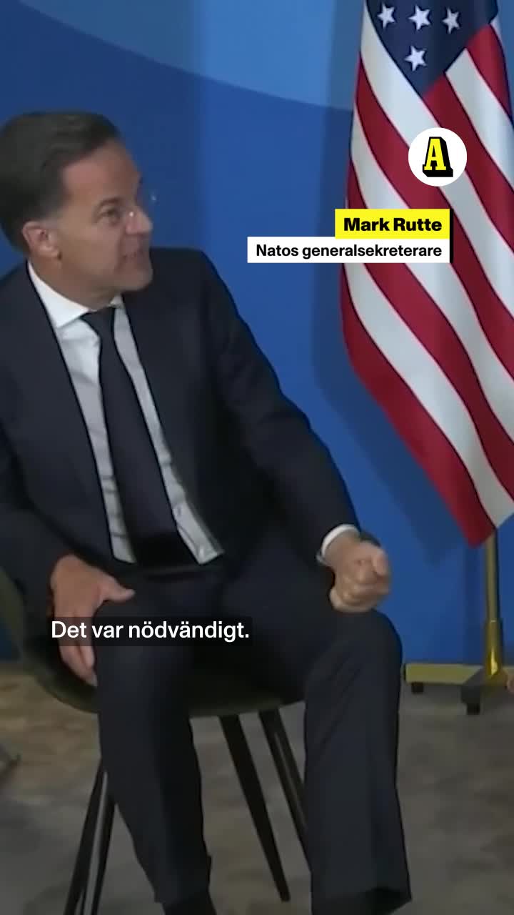 Ruttes hyllning till Trump: "Extremt imponerande"