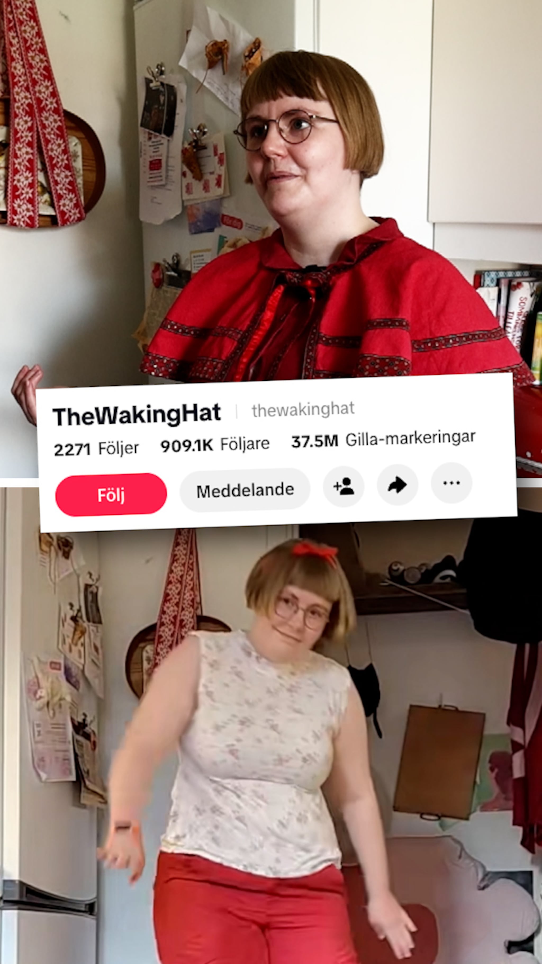 Dansen förändrade Klaras liv – gör Tiktok-succé