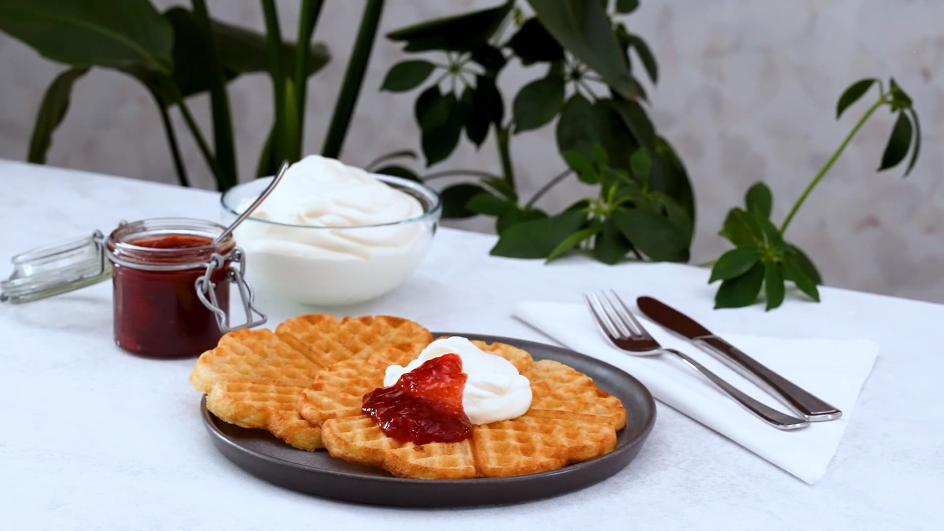 Så blir våfflorna perfekt frasiga