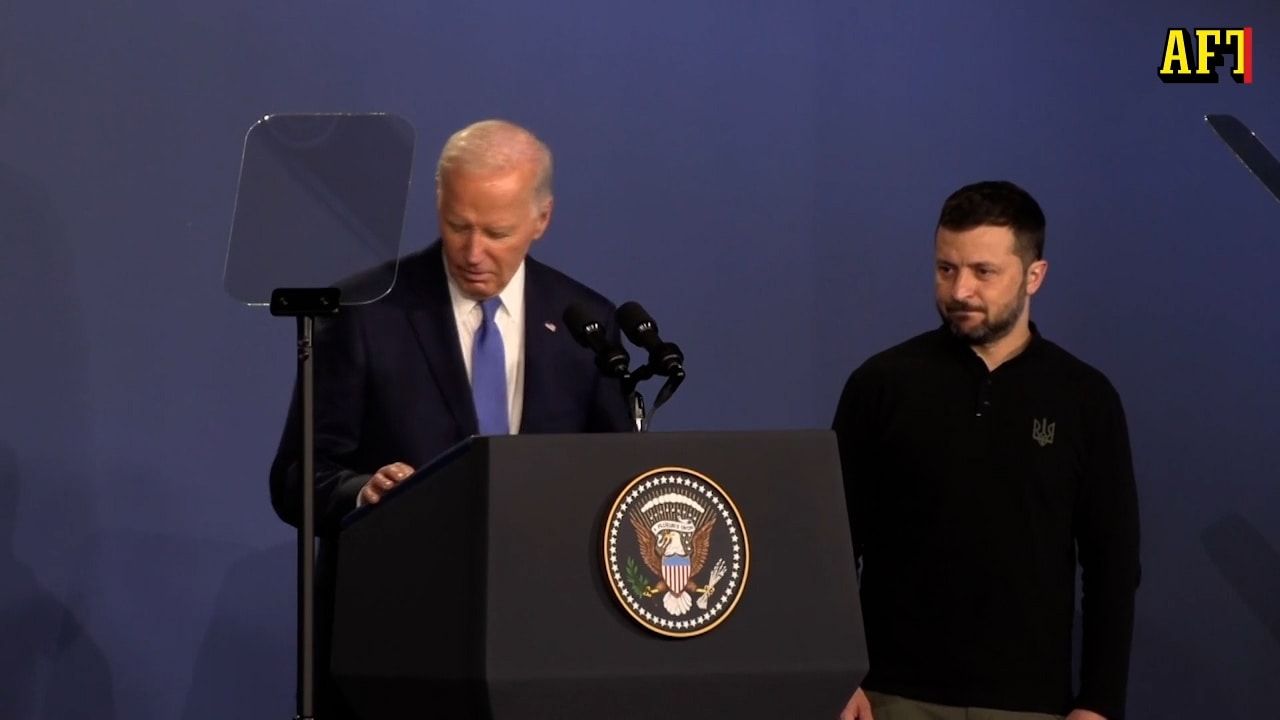 Se Bidens missar under Natomötet