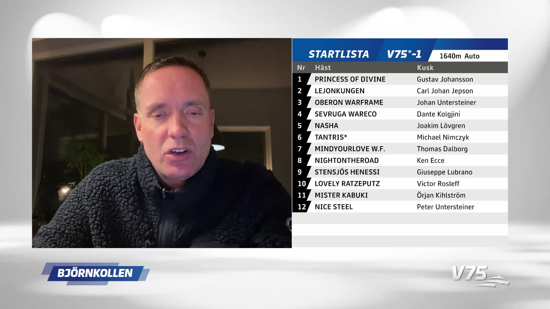 Goop: ”Svårt att gå emot – är bästa V75-spiken”