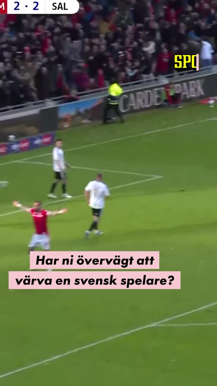 Wrexham: ”Vi vill värva nästa Ljungberg, Isak eller Zlatan"