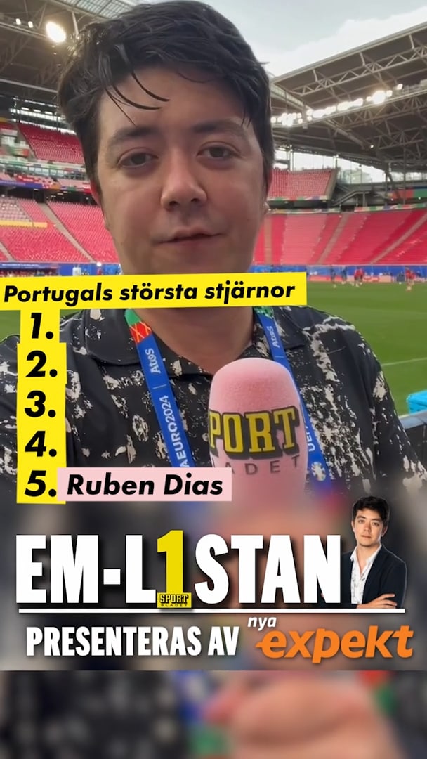 Portugals största stjärnor i fotbolls-EM