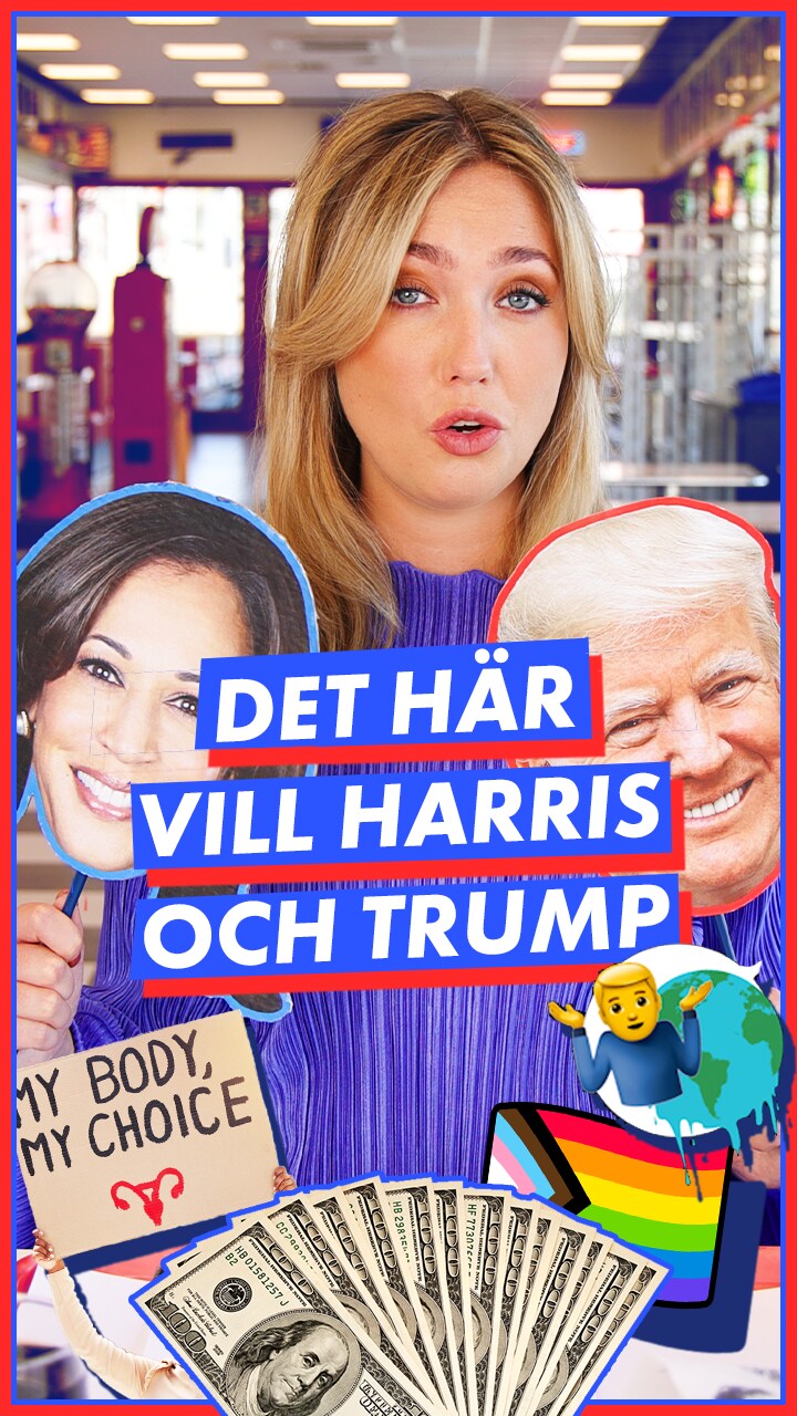 USA-SKOLAN: Det här vill Donald Trump och Kamala Harris
