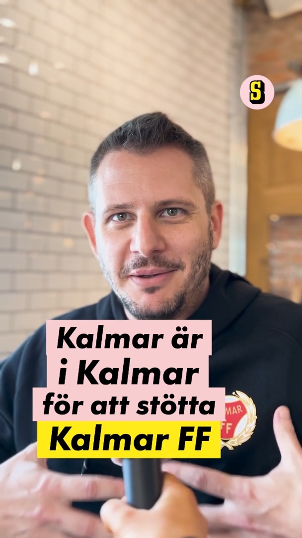 Rest över 1200 mil för att se Kalmar FF: ”Kan dö nu”
