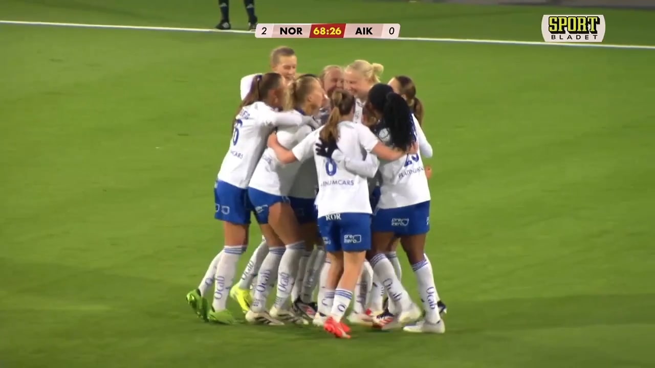 IFK Norrköping vinner mot AIK – men oroande bilder på kaptenen