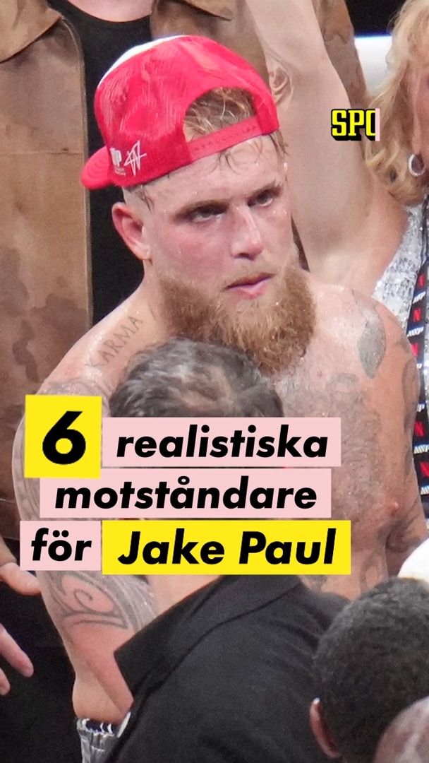 Sex realistiska motståndare för Jake Paul