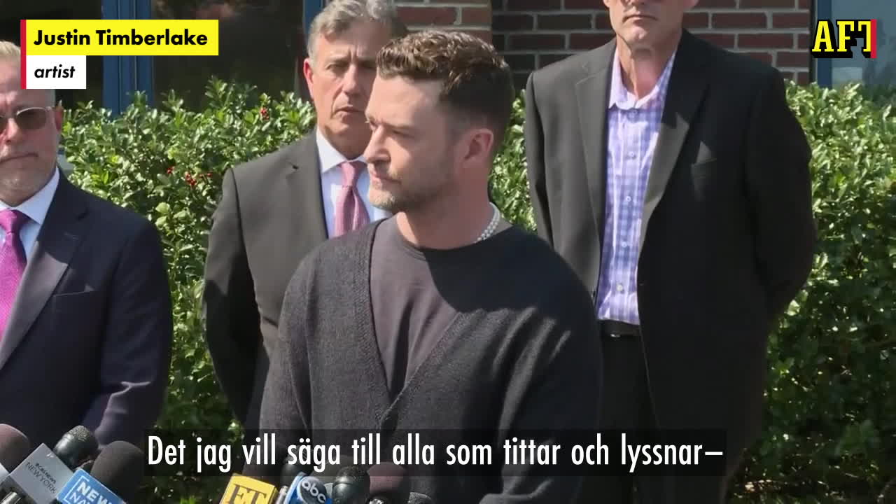 Justin Timberlake: &ldquo;Har lärt från mitt misstag&rdquo;