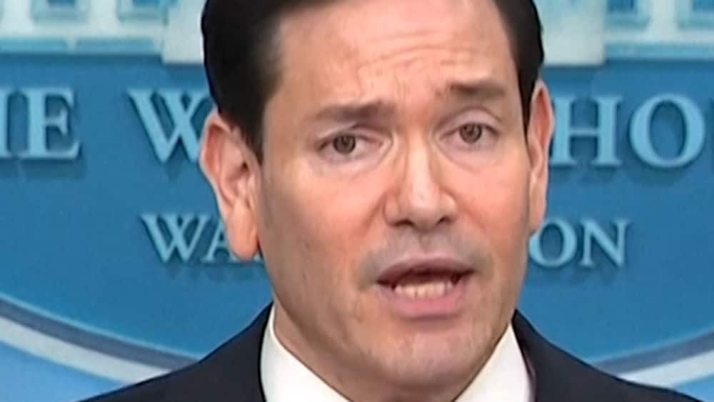 H&auml;r snor Rubio ov&auml;ntade citat i sitt tal