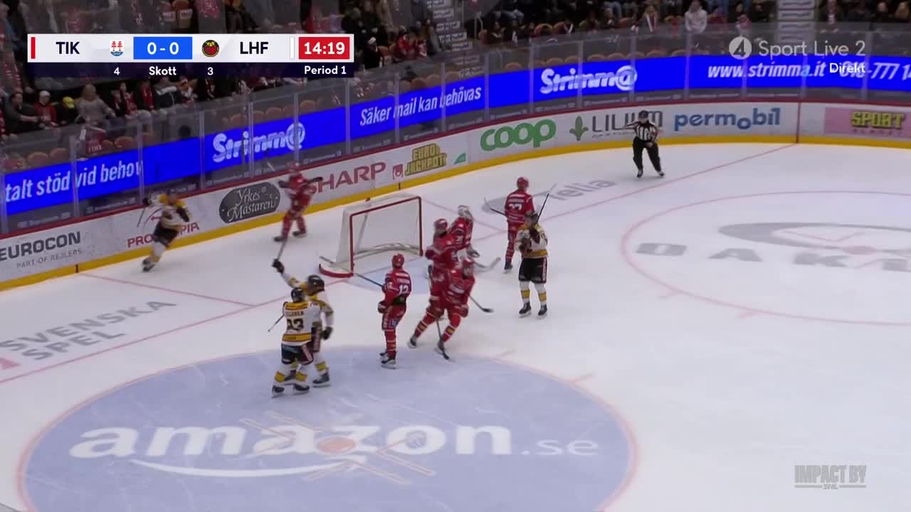 Sex raka förluster för Timrå – se målen i förlusten mot Luleå