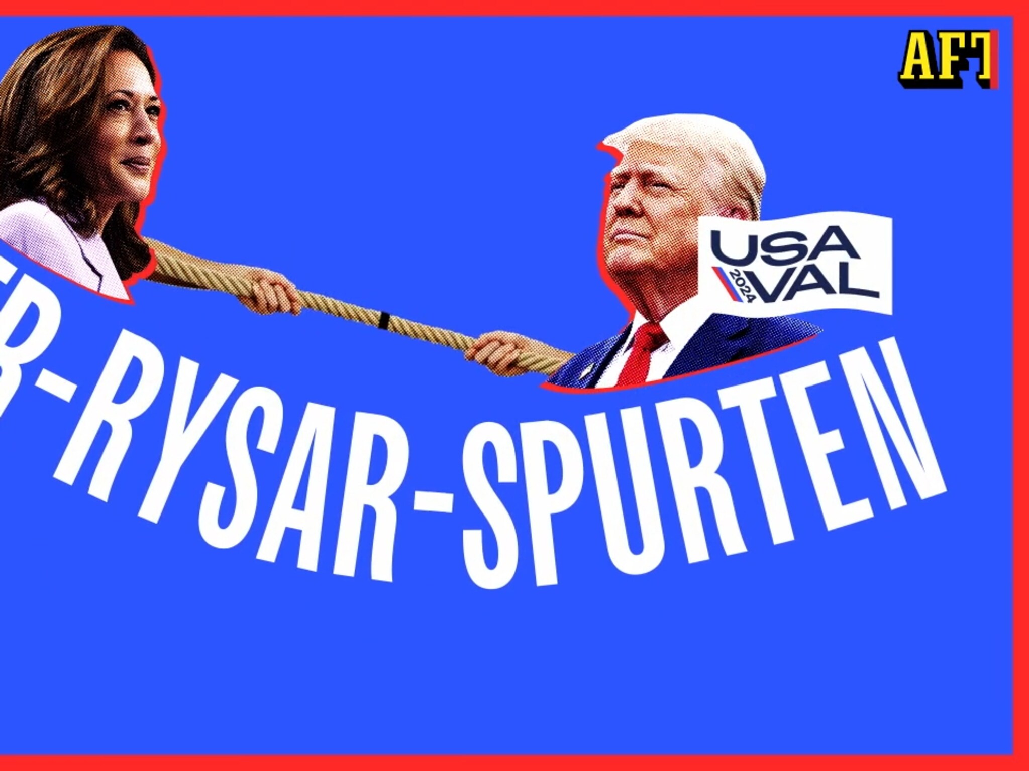 USA-valet 2024: Super-rysar-spurten