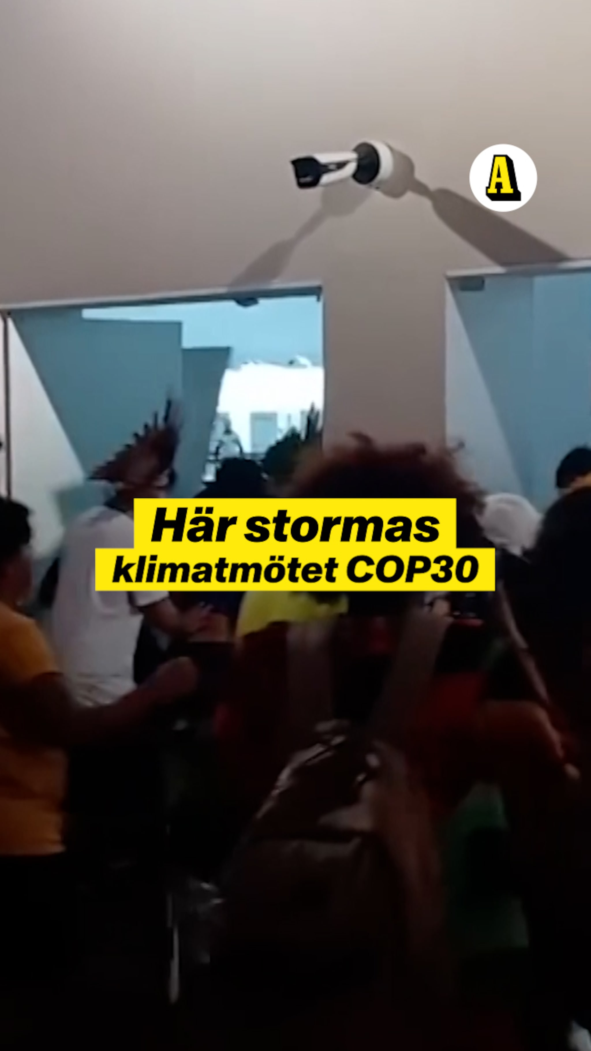 Här stormas klimatmötet