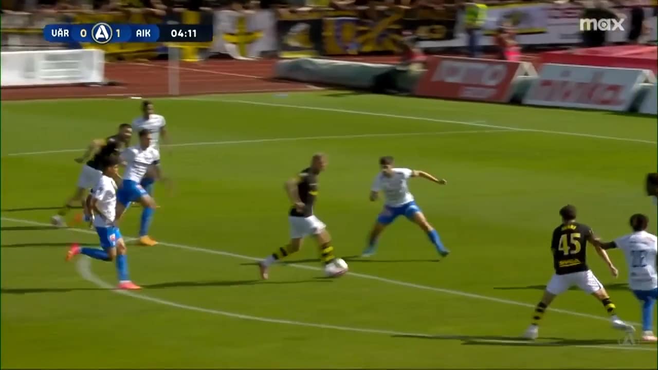 Guidetti bakom AIK:s segermål mot Värnamo – se det här