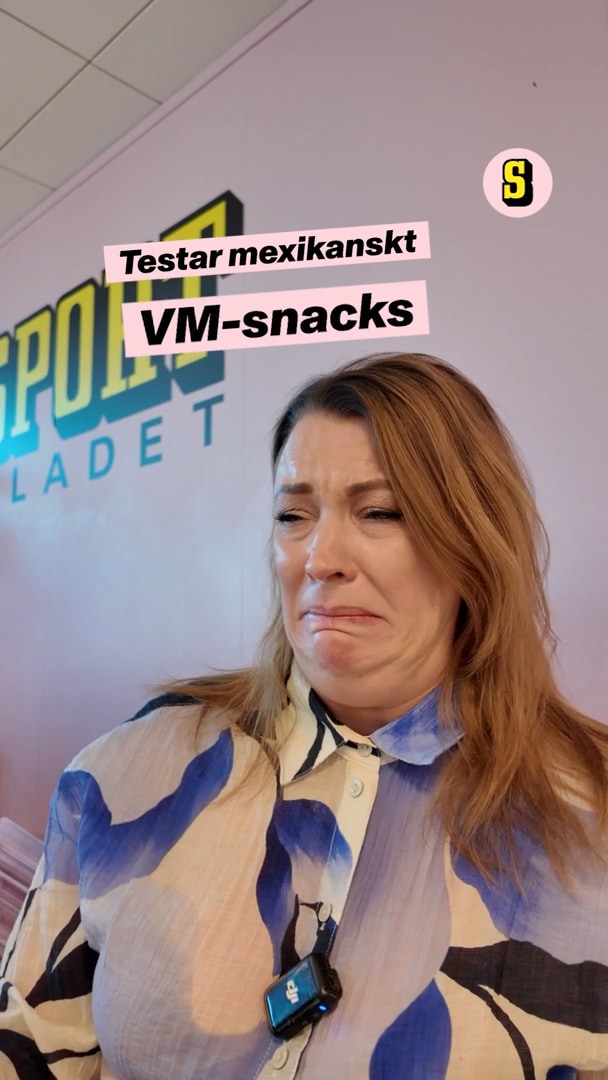 Anna Rydén Tests Mexican VM Snacks Ahead of Mexico-South Korea Match