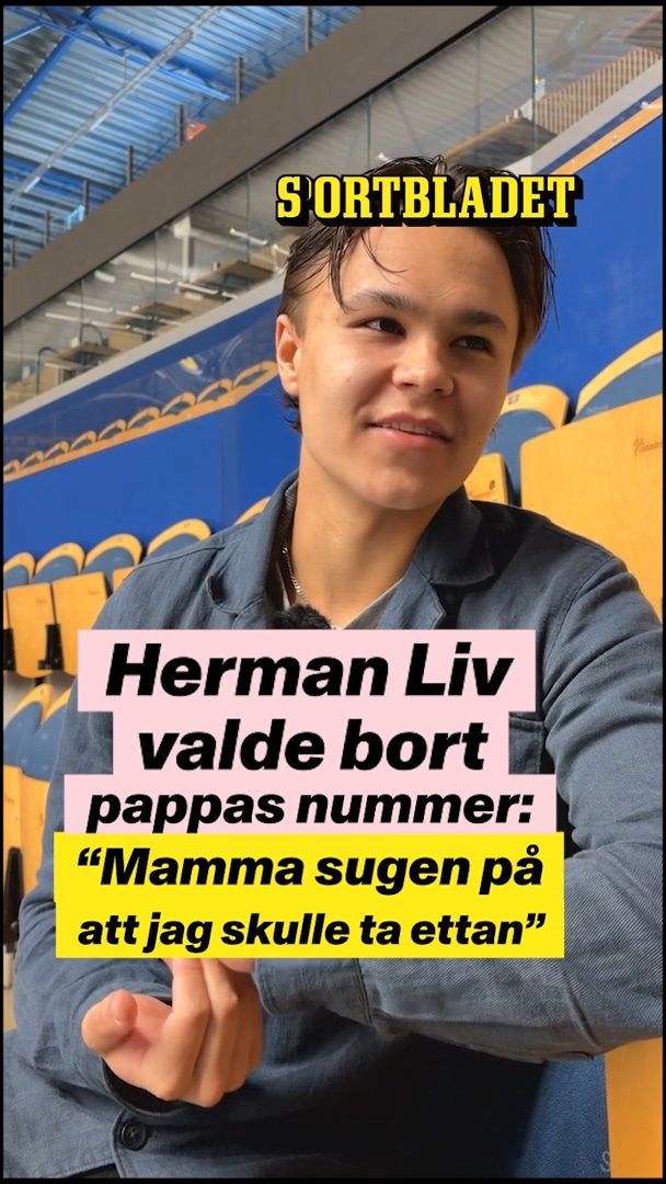 Herman Liv om tröjvalet: ”Kanske lite väl kaxigt”