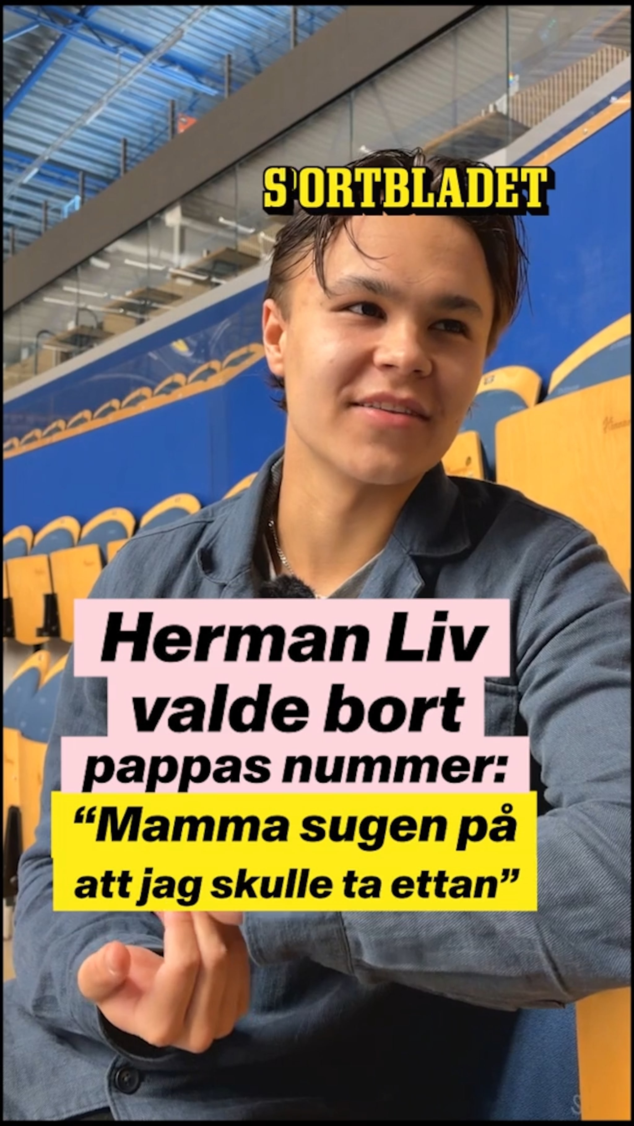 Herman Liv om tröjvalet: ”Kanske lite väl kaxigt”