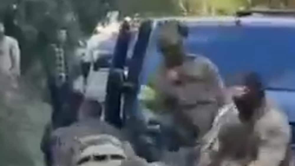 Skottlossning mellan ukrainska agenter &mdash; tre skadade