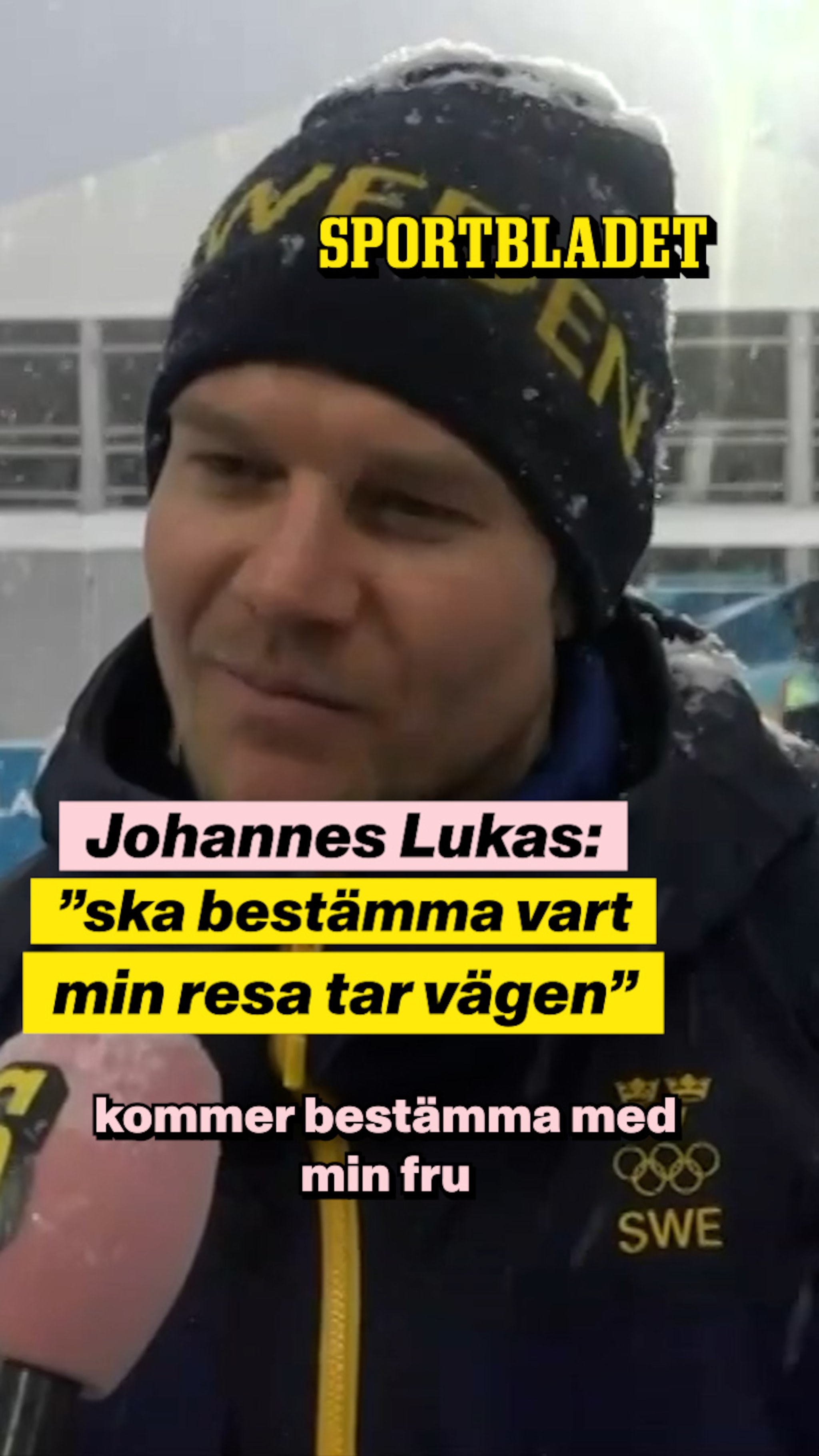 Lukas om framtiden: ”Ska prata med min fru”