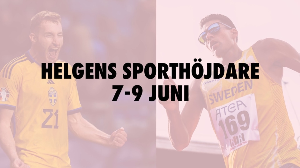 Här är helgens sporthöjdare 7-9 juni