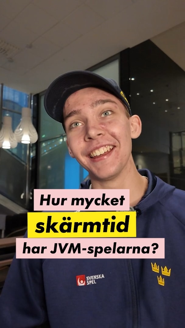 Hur mycket har JVM-spelarna i skärmtid?