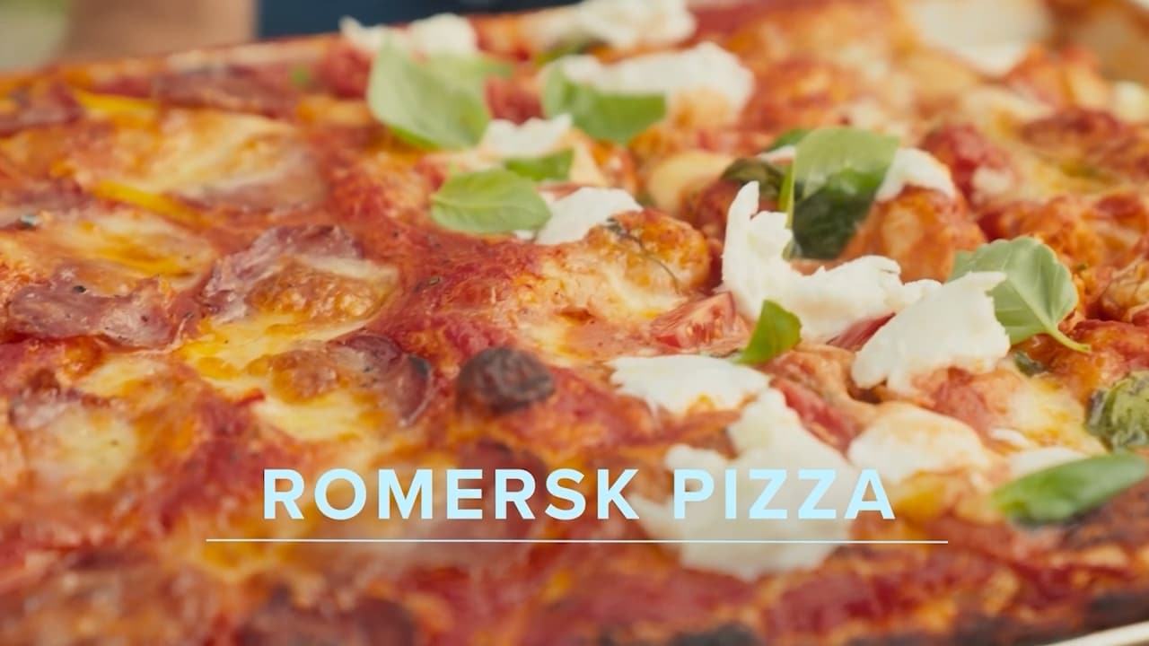 Romersk pizza i långpanna