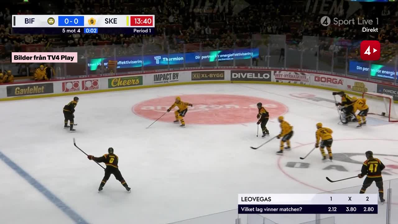Skellefteå nollar Brynäs på bortaplan