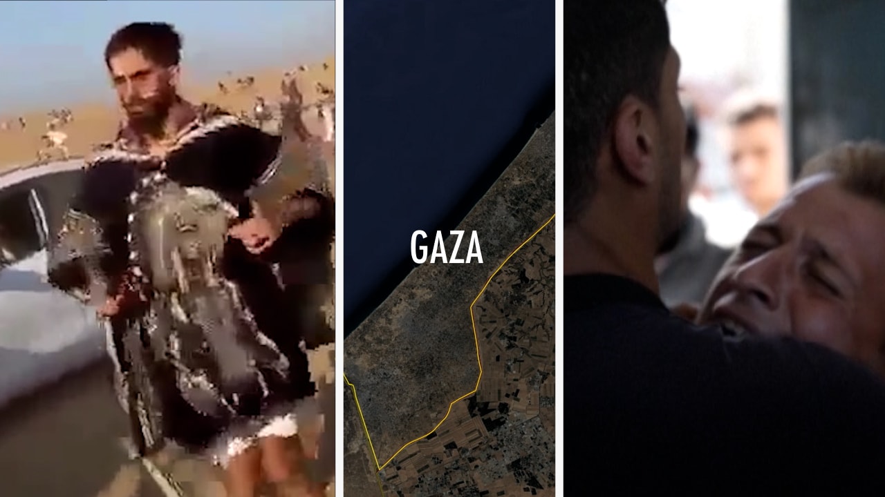 Grafik: Så har kriget rört sig i Gaza