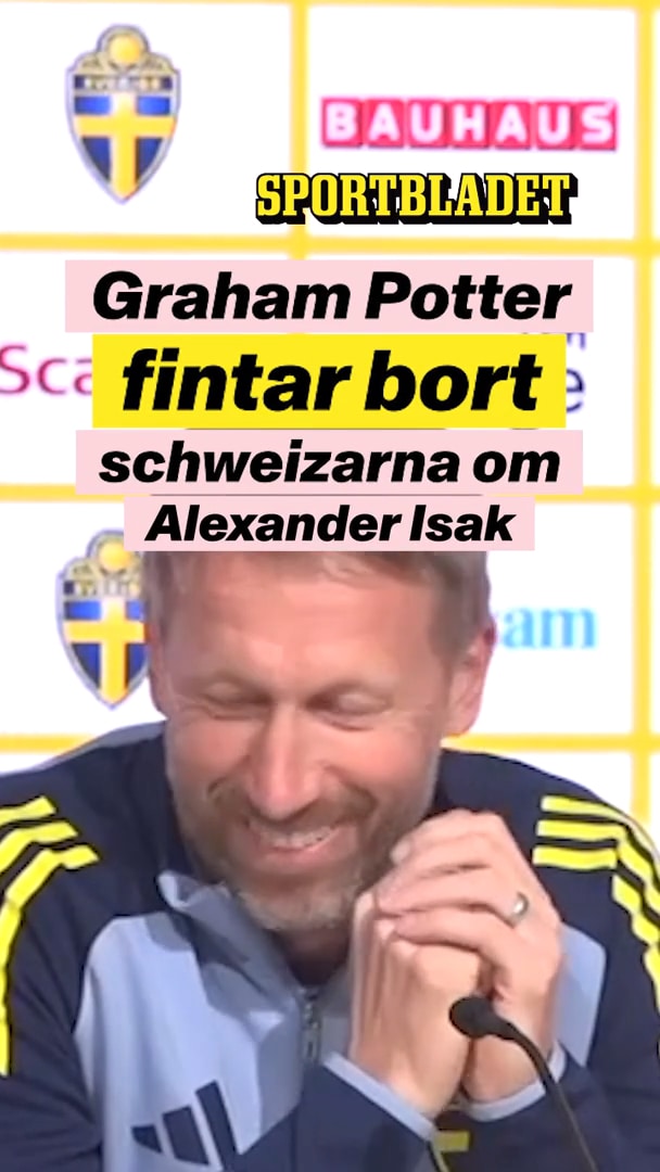 Potter fintar bort schweizarna om Isak