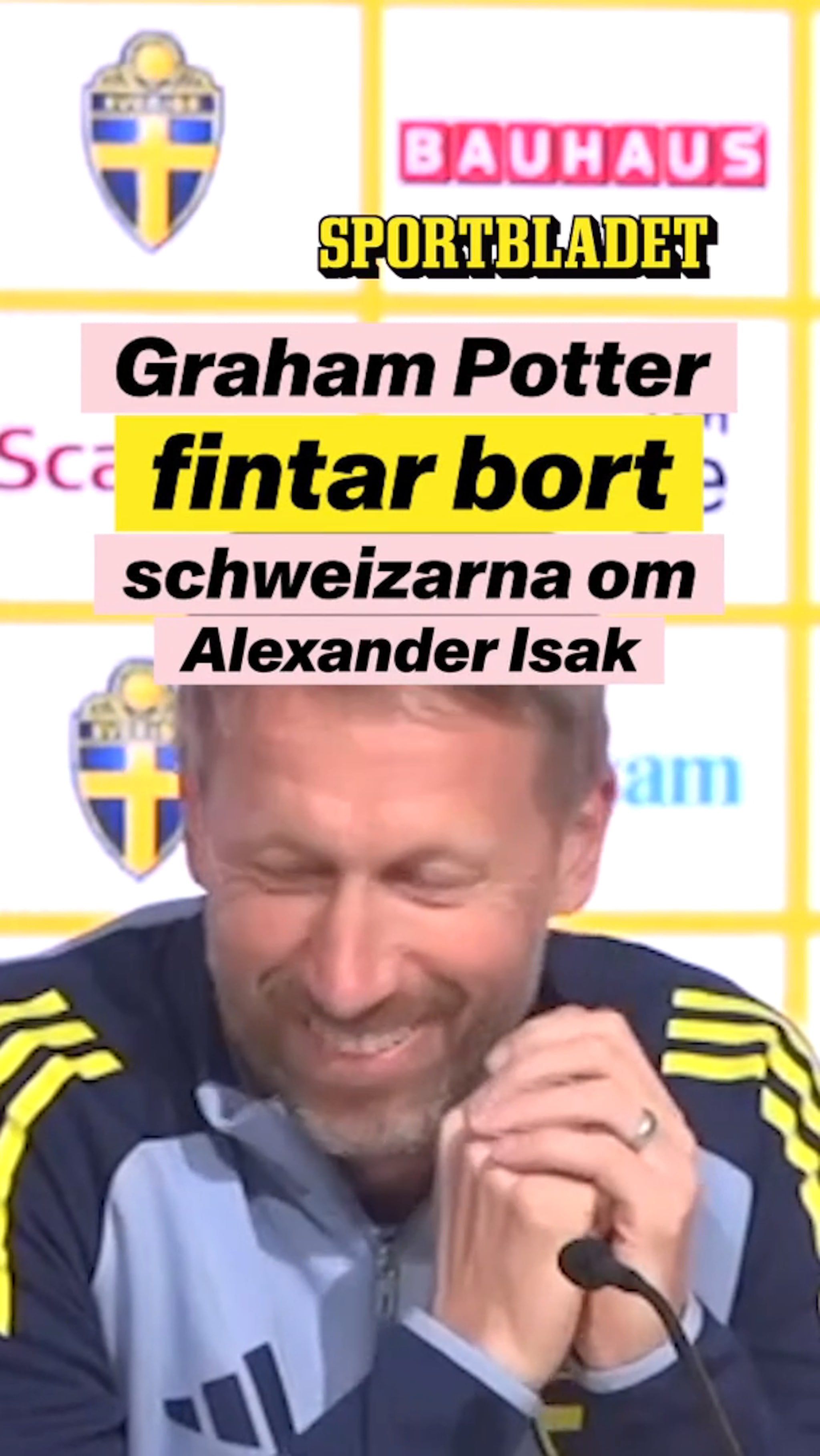 Potter fintar bort schweizarna om Isak