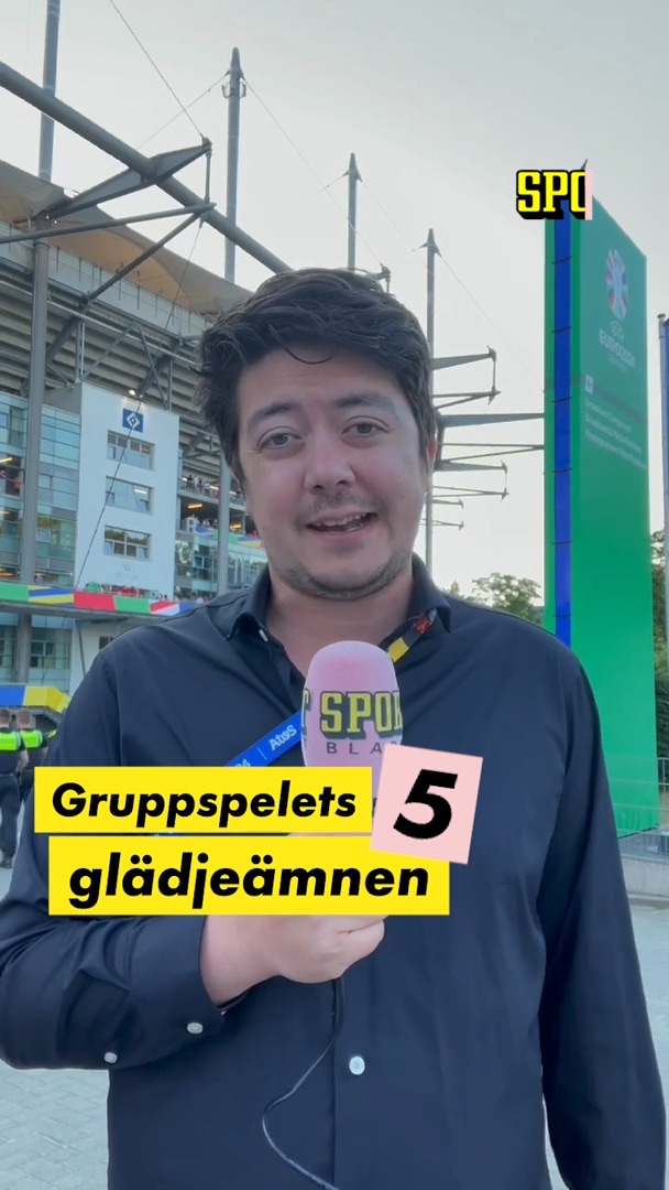 EM-gruppspelets fem stora glädjeämnen