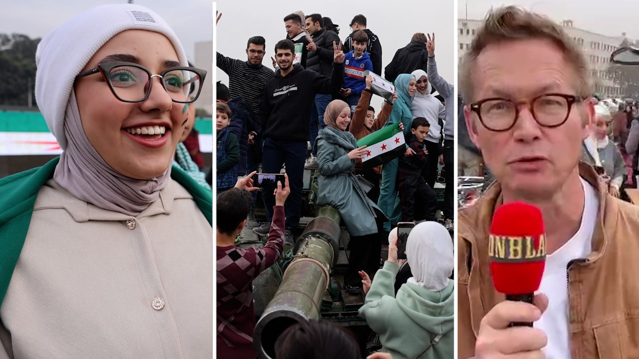 Aftonbladet på plats i Syrien: " Nu får vi lov att drömma om en framtid"