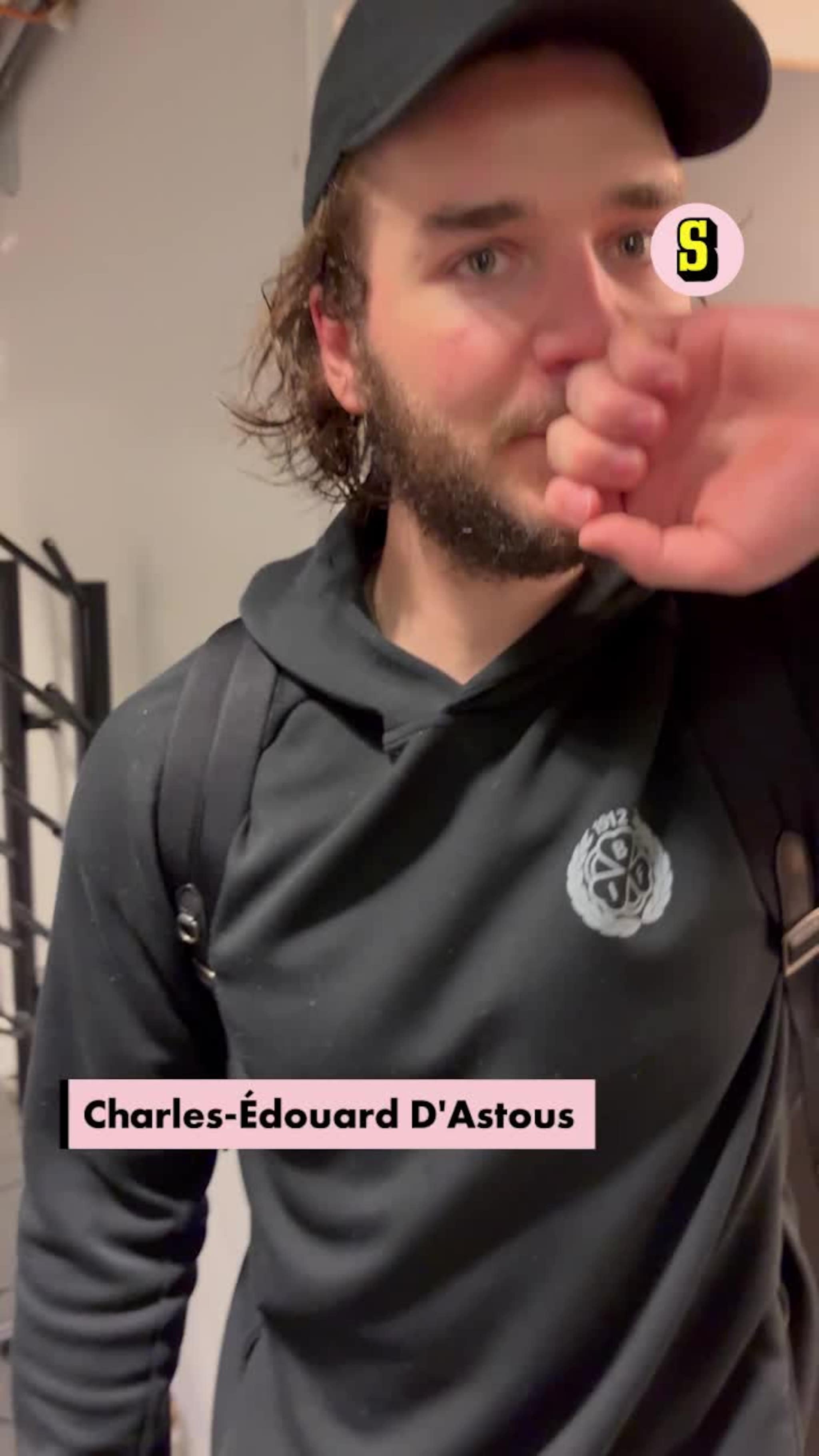 Charles-Édouard D&rsquo;Astous: &ldquo;Det är tufft&rdquo;