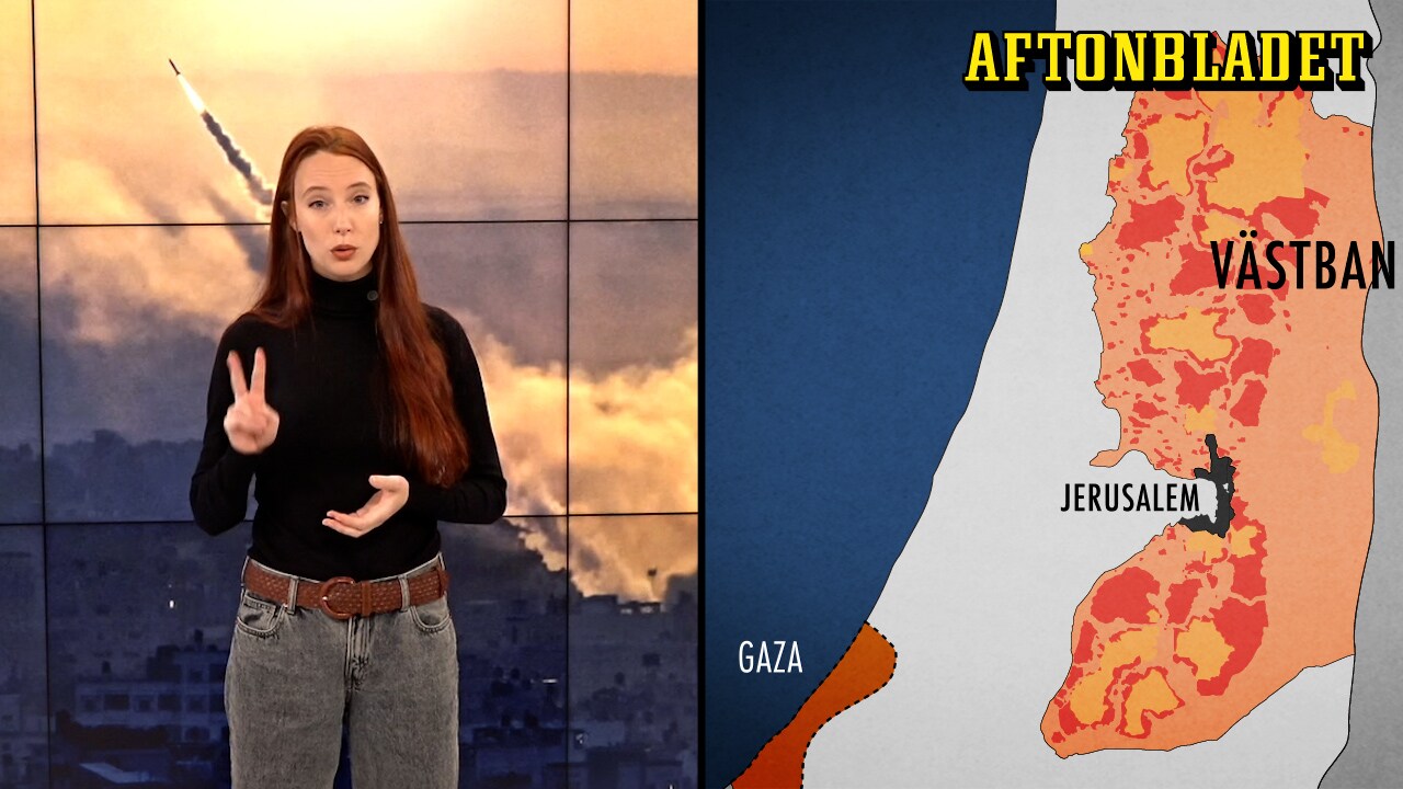 60 sekunder: Här är de Palestinska områdena