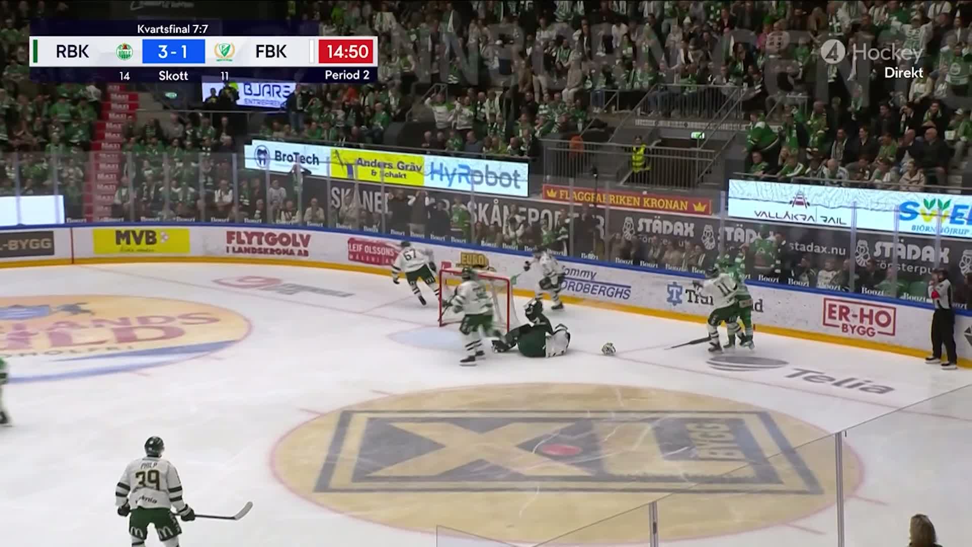 Här knockas Larmi – byts ut 