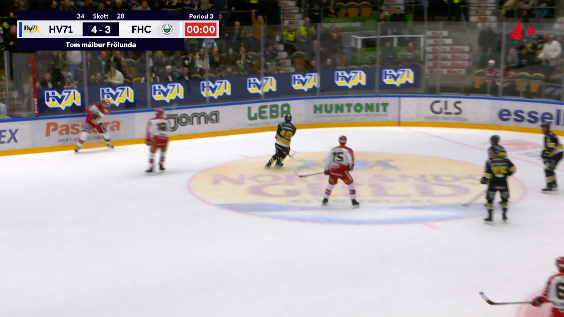 HV71 besegrade Frölunda