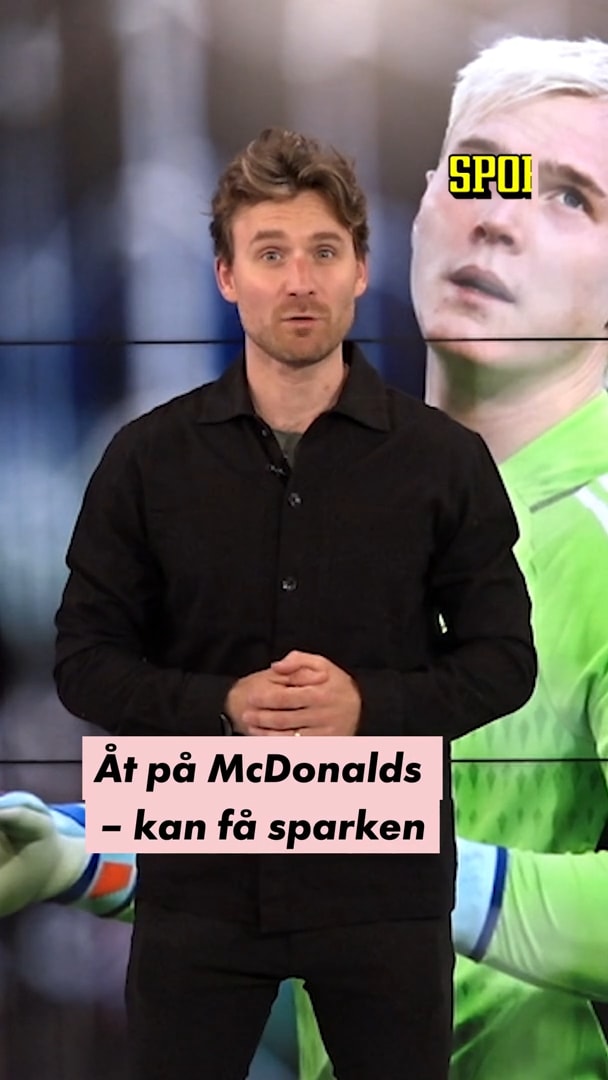 Åt på McDonalds - kan få sparken