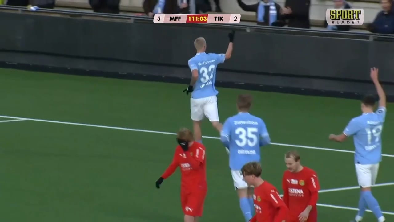 Malmö vann efter förläggning mot Torslanda – se målen