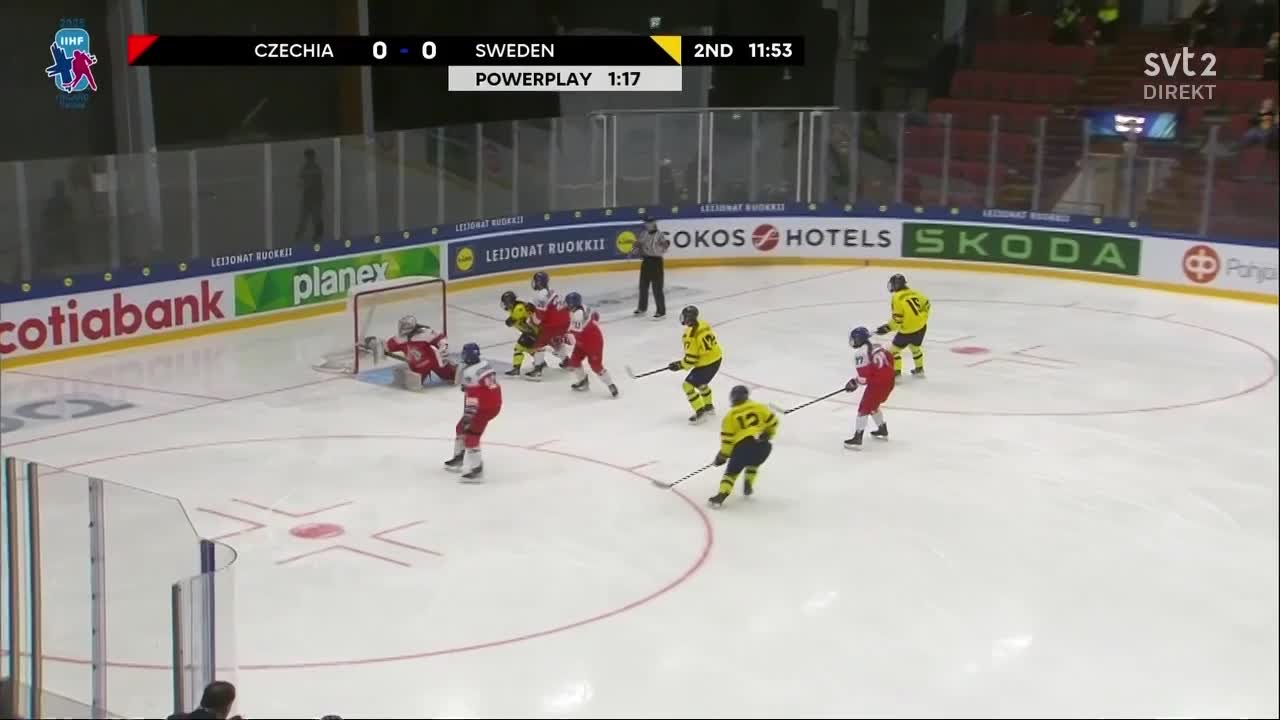 Sverige förlorar bronsmatchen i JVM