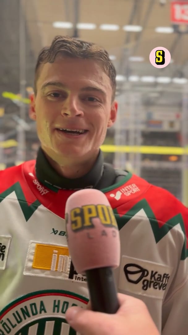 Cederqvist om sin målgest: ”Kul att bjuda lite på sig själv”