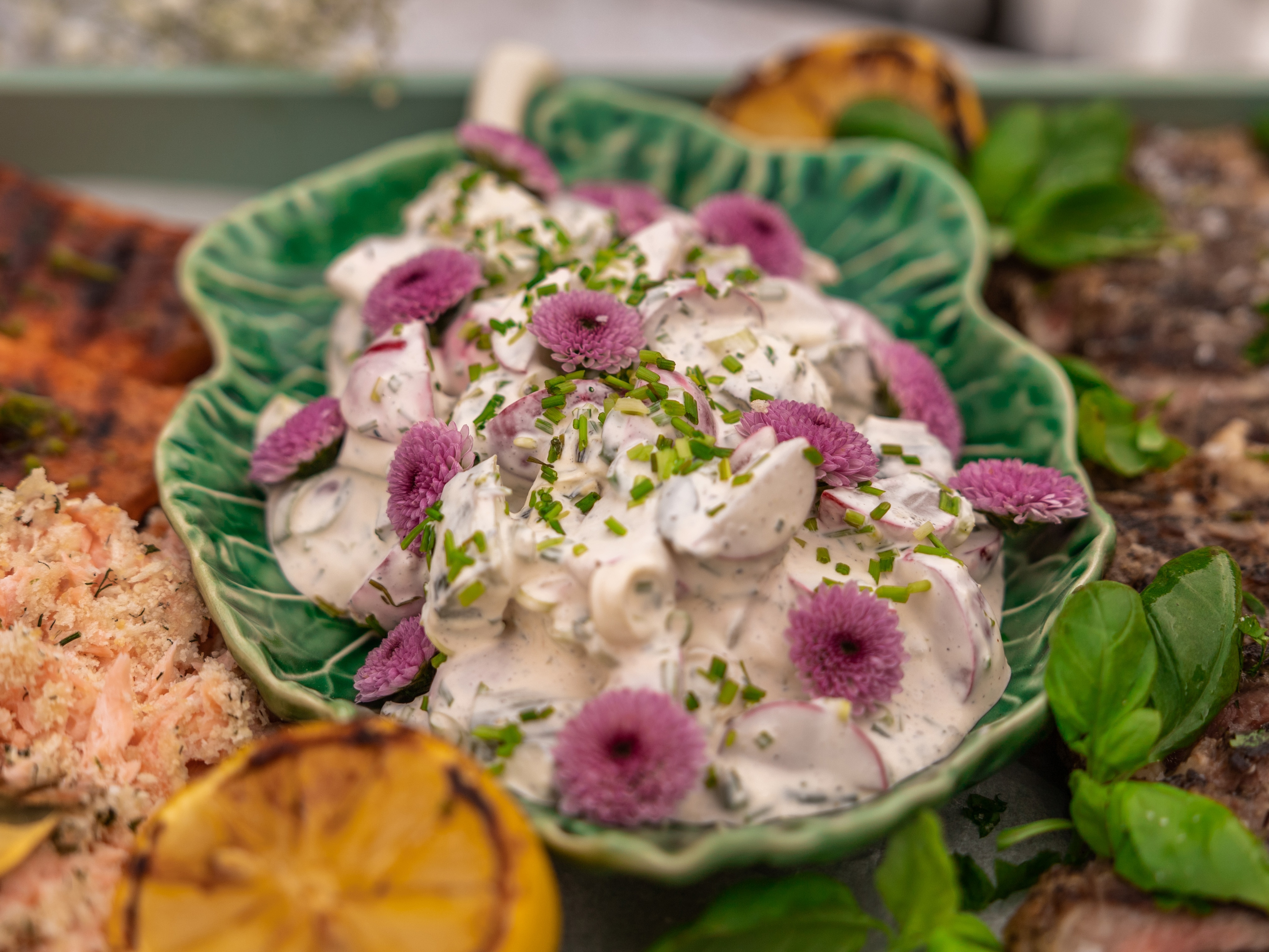 Så gör du en grillsallad