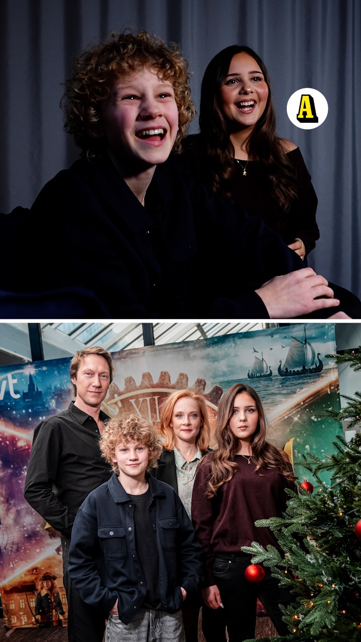 De är barnen i årets julkalender: ”En galen flex”