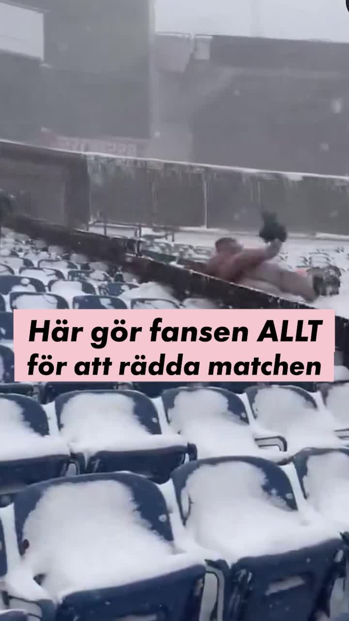 Här gör fansen allt för att rädda matchen