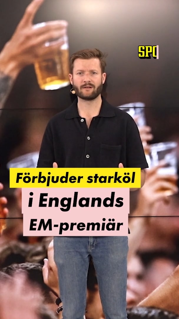 Starköl förbjuds i Englands EM-premiär