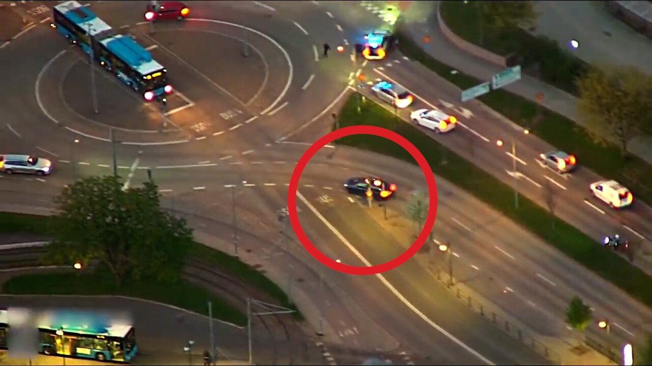Vansinnesfärden genom Göteborg som setts av miljoner - Aftonbladet TV