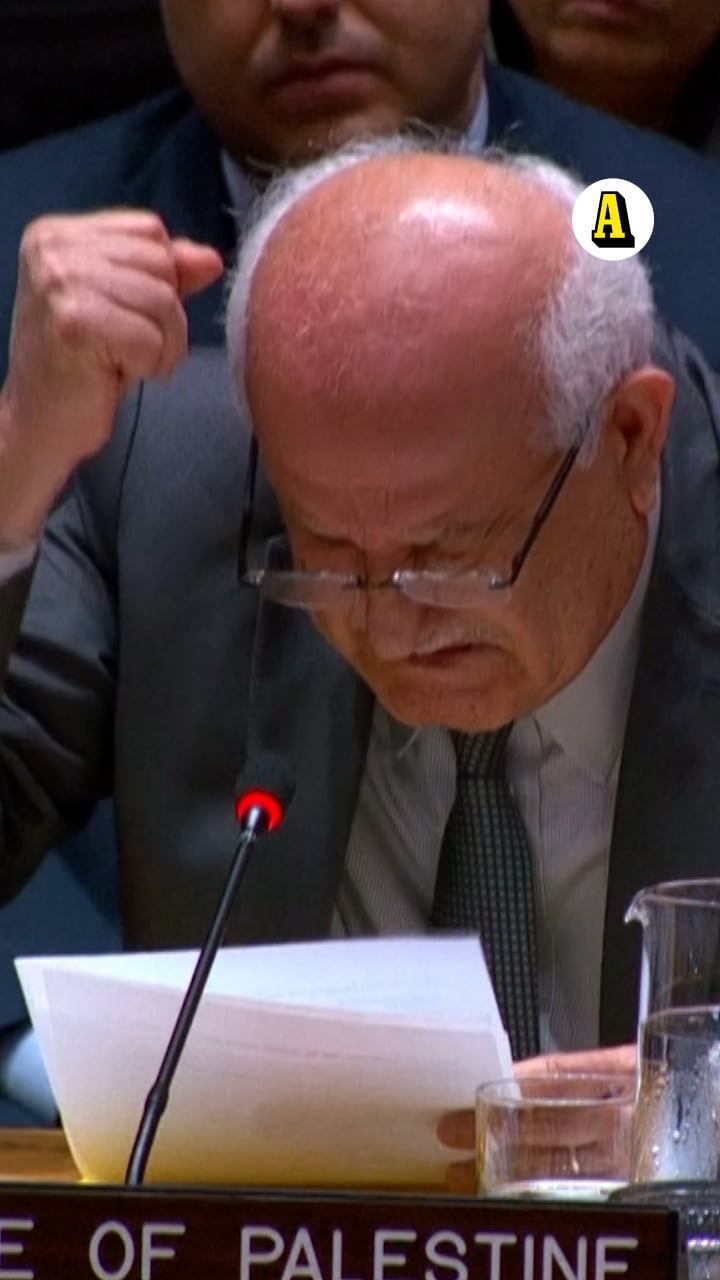 Här bryter Palestinas FN-ambassadör ihop: ”Outhärdligt”