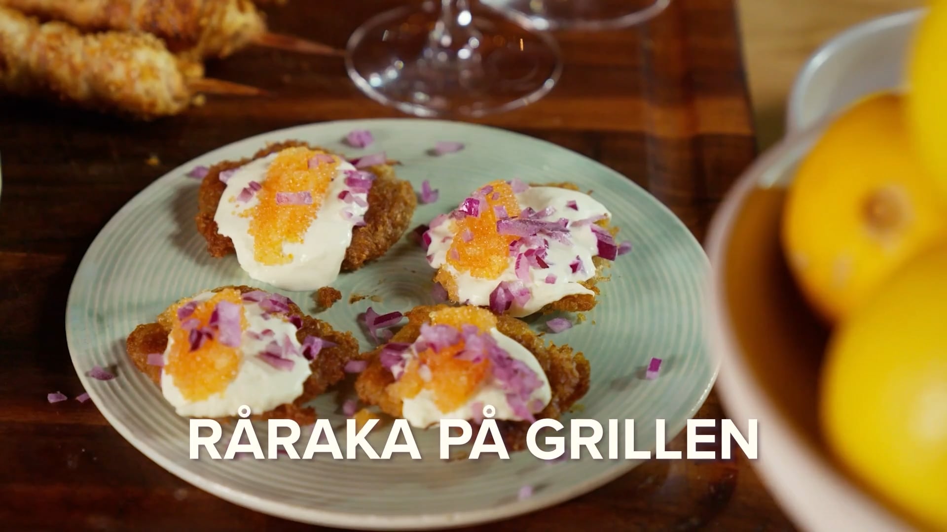 Råraka på grillen