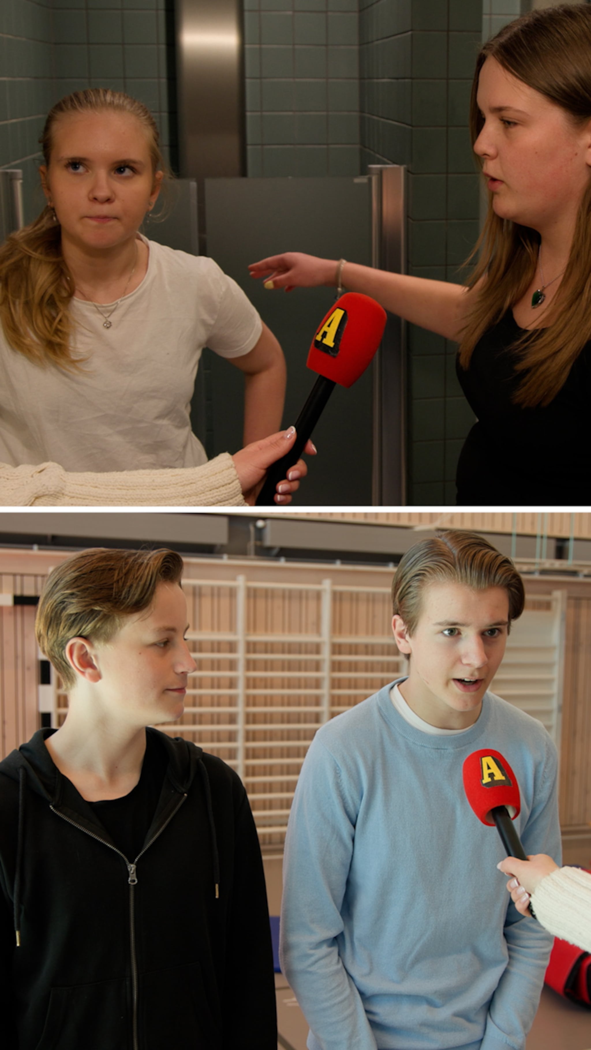 Eleverna duschar inte – trots bås och draperier: ”Otryggt”